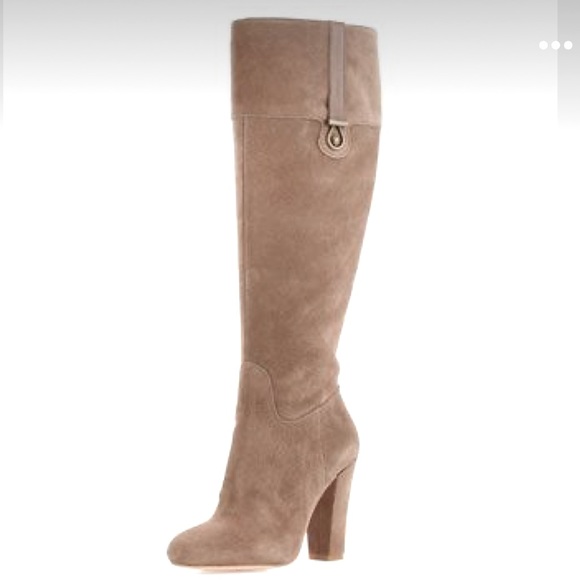 Joan and David Knee High Suede Sterla Boots New! - Picture 1 of 2
